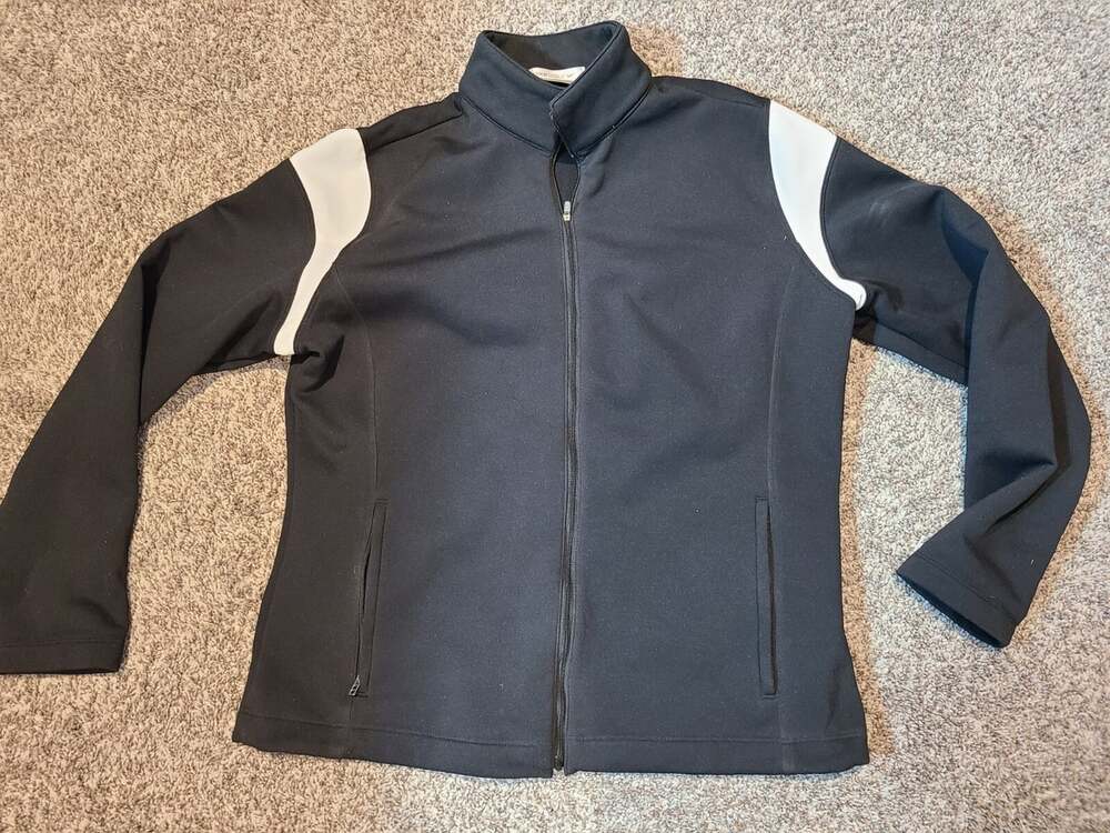 Nike Golf Therma Fit Jacket Full Zip Back Embroidered Swoosh Size Large